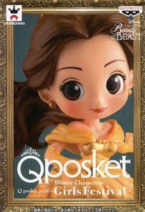 【ベル/美女と野獣】Qposket petit Girls Festival Belle ディズニーキャラクターズ Q posket プチ フィギュア 未開封 QP