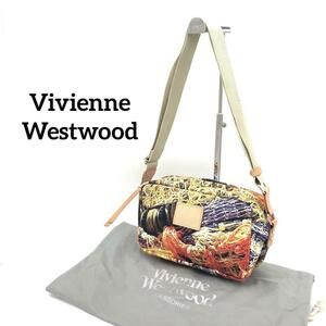 『Vivienne Westwood』ヴィヴィアンウエスト キャンバス総柄バッグ