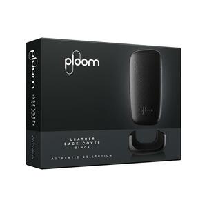 ◆送料無料◆新品・未開封◆ブラック◆ プルーム エックス アドバンスド レザー バックカバー Ploom X ADVANCED 純正 アクセサリー PloomX