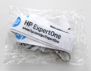 HP ExpertOne ネックストラップ ヒューレットパッカード エキスパートワン IT 資格 認定 レア グッズ PC ストラップ 開発者 技術者 プロ