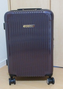CENTURION センチュリオン☆スーツケース キャリーバッグ 22インチ TASロック パープル 超軽量☆未使用品・新品