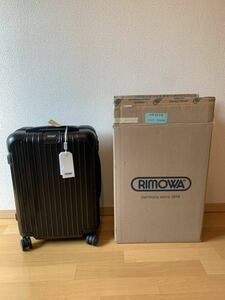 最後の一品です。リモワ生産終了モデル★新品未使用★リモワ RIMOWA★旧サルサ　旧SALSA ★4輪　32L マットブラック（機内持込サイズ）