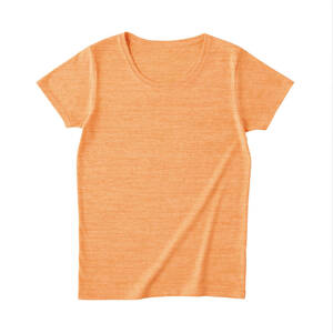 TRUSS トライブレンド ウィメンズ Tシャツ TCR-127 ヘザーライトオレンジ 4.4オンス Mサイズ 送料無料 新品