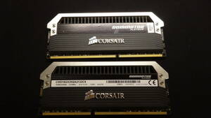 中古 DDR3メモリ 16GB(8GB2枚組) Corsair DOMINATOR PLATINUM CM3X8GA2133C9D8 