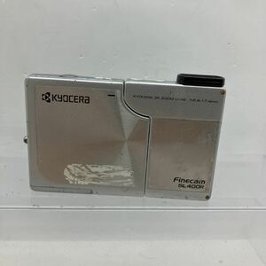コンパクトデジタルカメラ KYOCERA finecam SL400R 5.8-17.4mm X8