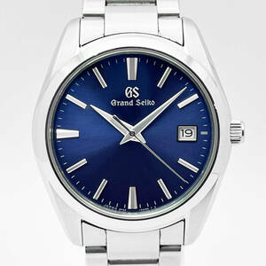 美品 稼働品 Grand Seiko グランドセイコー ヘリテージコレクション SBGX265 9Fクォーツ 37mm ブルーダイアル 時計 正規品 本物