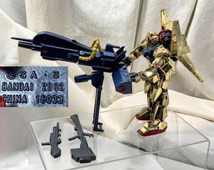 中古 BANDAI/バンダイ 2002年 機動戦士Z ガンダム 可動戦士百式／超合金可動トイガンダム メッキ経年劣化あり used コレクション 現状品