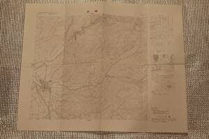 2.5万分の1地形図　京極　岩内3号-2　昭和62年修正測量　昭和63年発行　国土地理院　北海道　脇方　鉱山　胆振線跡　羊蹄山麓　0417出340