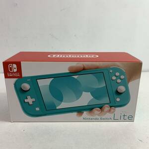 (26948) ■【1円～】Nintendo Switch Lite ターコイズ　※画面に若干のキズあり　中古品