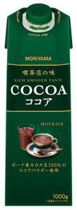 MORIYAMA(モリヤマ) 守山乳業 喫茶店の味ココア 1kg ×6本