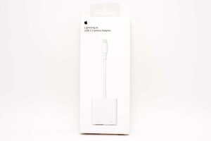 【美品】 Apple アップル Lightning to USB 3 Camera Adapter MK0W2AM/A A1619 USB 3 カメラアダプター #4296