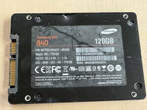 SAMSUNG SSD120GB【動作確認済み】0229