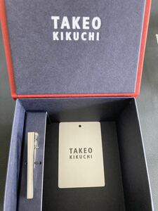 タケオキクチ 銀色 シルバーTAKEO KIKUCHI ネクタイピン　未使用品