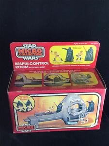 未開封1983年 オールドケナー Star Wars Micro Collection Bespin Control Room Action Playsets & Figures Kenner　スターウォーズ