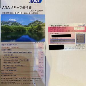 [最新] ANA株主優待券1枚 2025年5月31日まで有効 送料無料