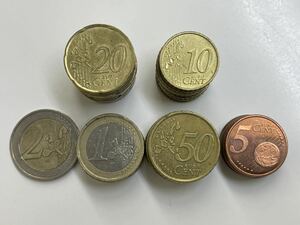 24、ユーロ　合計14ユーロ　外国コイン　古銭　貨幣