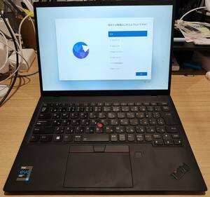 ThinkPad X1 nano Gen1 - Core i5 1130G7, 16GB MEM, 512GB SSD, WWAN(4G/LTE), 2K(2160x1350), 顔認証対応カメラ(IR)