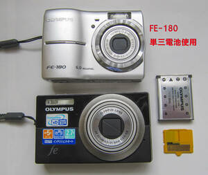 OLYMPUS FE-5010 & FE-180 