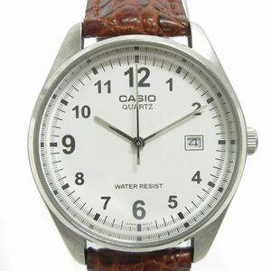 カシオ CASIO コレクション 腕時計 クオーツ アナログ レザー MTP-1175-E7BJH 茶 ブラウン ウォッチ ■GY33 メンズ