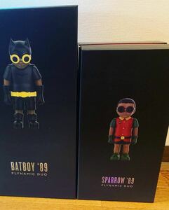 Hebru Brantley FLYNAMIC DUO BATBOY SPARROW ヘブルブラントリー　バットボーイ　スパロウ　フィギュア　激レア　世界限定225