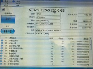 (D105)Seagate ST350312AS 250GB SATA 3.5 HDD 良好 フォーマット済み