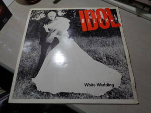 ビリー・アイドル,BILLY IDOL/WHITE WEDDING PARTS 1 & 2(UK/Chrysalis:CHS 12 2656 45RPM DG LABEL 12”