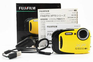 FUJIFILM FINEPIX XP70 5x WIDE フジフイルム コンパクトデジタルカメラ 元箱,付属品付き ジャンク