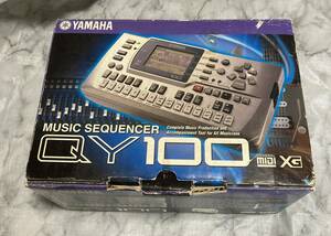 【動作品】YAMAHA QY-100 元箱、純正ACアダプター、説明書付き！