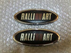 ☆絶版品☆ ラリーアート RALLIART ファッション エンブレム CT9A CP9A CN9A CE9A ランサー CZ4A ランエボ Z27 コルト EC5A パジェロ ミニ