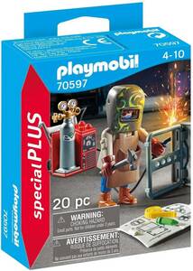 即決！新品 PLAYMOBIL プレイモービル スペシャルプラス 70597 溶接機