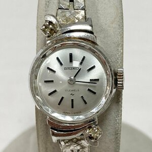YA1 SEIKO セイコー 17石 11-0240 シルバー文字盤 手巻き腕時計