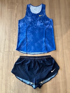 NIKE pro elite プロエリート ランニング シングレット タンクトップ ショートパンツ 上下 選手支給品 海外M used 超希少