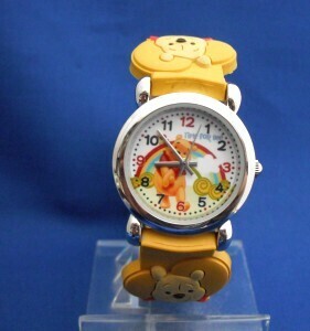 くまのぷーさんラバーベルトウォッチYE-pooh腕時計ディズニー