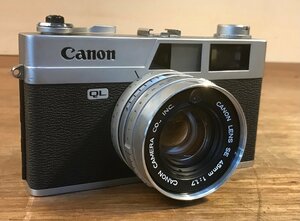 SS-1445■送料込■Canon Canonet QL17 一眼レフカメラ フィルムカメラ 803g●ジャンク扱い●レンズにバルサム切れ/くATら