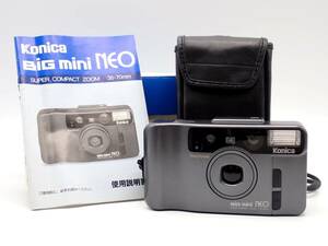 1000円～☆KONICA コニカ BIG MINI NEO ビッグ ミニ ネオ 35-70mmPANORAMA コンパクト フィルムカメラ/A0325-800/23