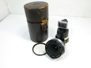 【 現状 】Nikon NIKKOR-O 2.1cm F4 F用 ファインダー付 ニコン [管NI2072
