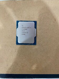 ■ジャンク品■Intel　Core i7-12700KF CPU 動作未確認 C483