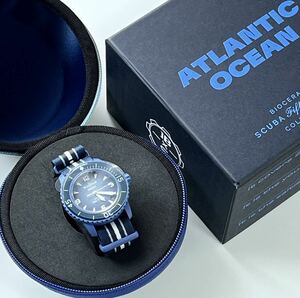【未使用品】ブランパン スウォッチ BlancpainXSwatch　ブルー　ANTARCTIC OCEAN 保証付き