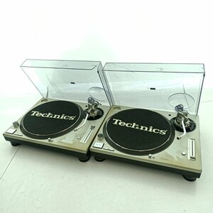 Technics テクニクス 2個セット SL-1200MK3D レコードプレーヤー ターンテーブル DJ クラブ ライブ 音響機器 現状 ジャンク 中古