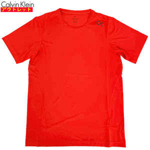 カルバンクライン 新品・アウトレット 半袖 Tシャツ Mサイズ 4MS9K219 679 RED 赤 メンズ クリックポストで送料無料