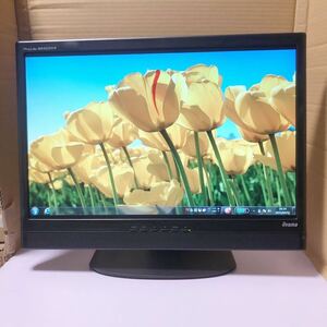 中古iiyama 24型ワイド液晶ディスプレイ ProLite B2403WS/PL2400 HDMI端口付き スピーカー内蔵 動作済み 管理号SHY775