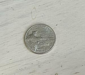 2021年 ジョージ ワシントン クロッシング デラウェア　25セント記念コイン