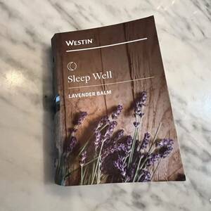 ウェスティン　WESTIN Sleep Well ラベンダーバーム