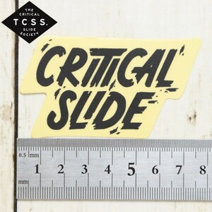 [送料無料] TCSS ティーシーエスエス STICKER ステッカー The Critical Slide Society 10