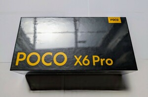 新品未開封 POCO X6 Pro RAM8G ROM256G ブラック グローバル版