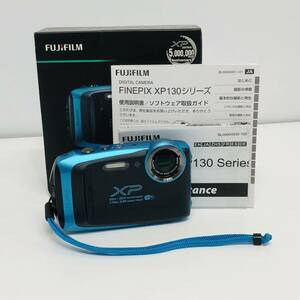 ●富士フィルム XP130 コンパクトデジタルカメラ FUJIFILM スカイブルー FINEPIX デジカメ DIGITAL CAMERA S2959
