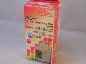 Fujitsu 富士通 インクカートリッジ XJ102タイプH カラー★IA-3000、XJ-800、XJ-550などに★0330425