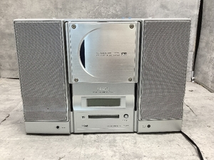 E3a DENON PERSONAL AUDIO SYSTEM CD-MD デノン D-AJ03 パーソナルオーディオシステム 現状品