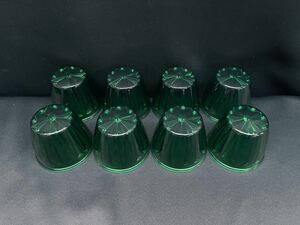 コスモスマーカー　8個 緑 グリーン バスマーカーランプ 樹脂レンズ 板橋用品製作所 レトロ デコトラ アート IS ゼリーマーカー