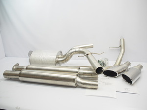 未使用VOLVOボルボV70/P26.フルエキ.マフラー.エキゾースト.ステンレス排気.触媒キャタ.muffler